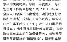 中国计划生育政策最新变动是什么？对未来有何影响？