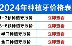 种植牙价格调控新目标，4500元背后有何考量？