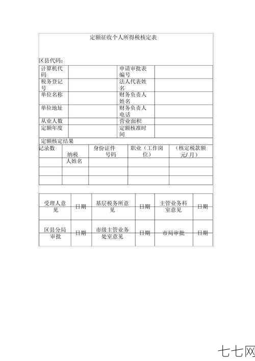 定额征收是什么意思？如何计算税收？-七七网